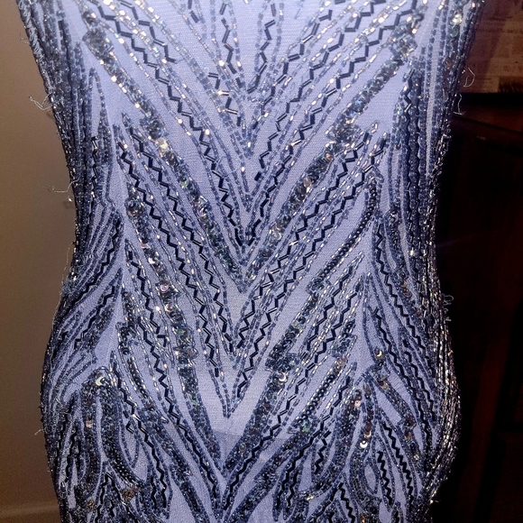 Sherri Hill Gown fully beaded great for prom or pageant a show stopper - Picture 10 of 17